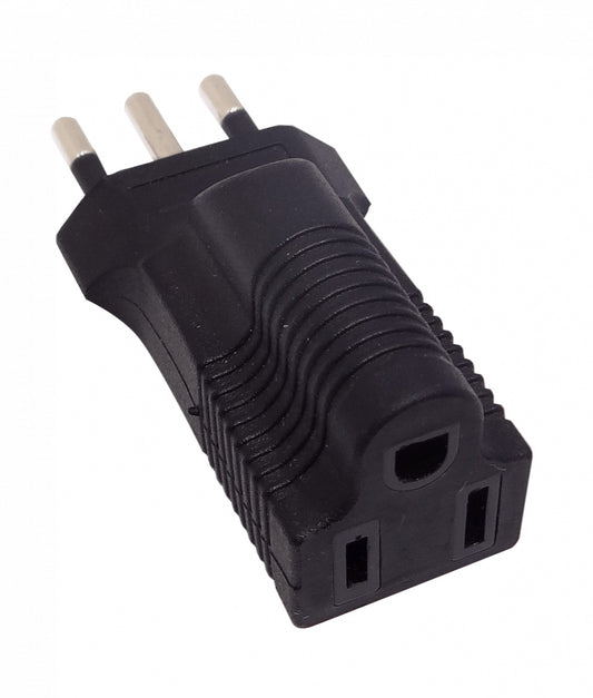 ADAPTAMECHIT con-Tierra Estadounidense-Chileno sin-Certificación Adaptador de Enchufe