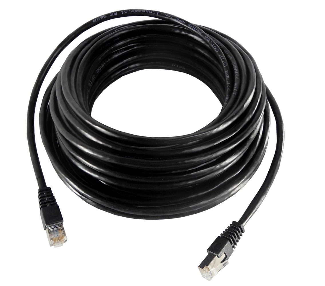 CPXN-150 LINKMADE EXT 15MT MULTIFILAR SF/UTP NEGRO CAT5E Cable Para Intemperie