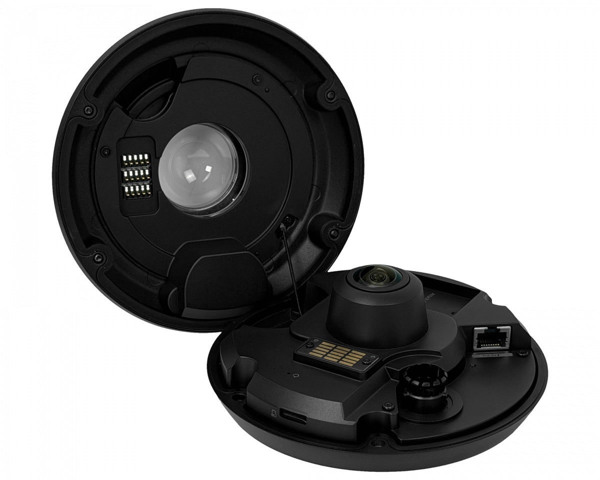 UVC-G6-PRO-360-B UI UI Negro 12MP 360º Domo IK10 AI 3504x3504 IR15 1-100 IP66 Audio reqPoE+ UBIQUITI