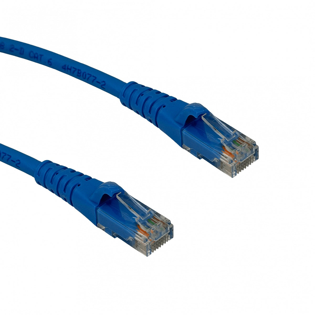 CP6A-100L LINKMADE Latiguillo de Red Multifilar Cat6 U/UTP Azul LSZH de 10 metros Moldeado