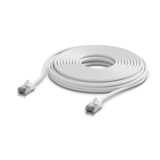 WOPA-12. UI Cable de conexión para exteriores de 12 metros, color blanco, categoría 6A F/UTP, cubierta TPE, 10GbE UACC-CABLE-PATCH-OUTDOOR-C6A-12M-W UBIQUITI