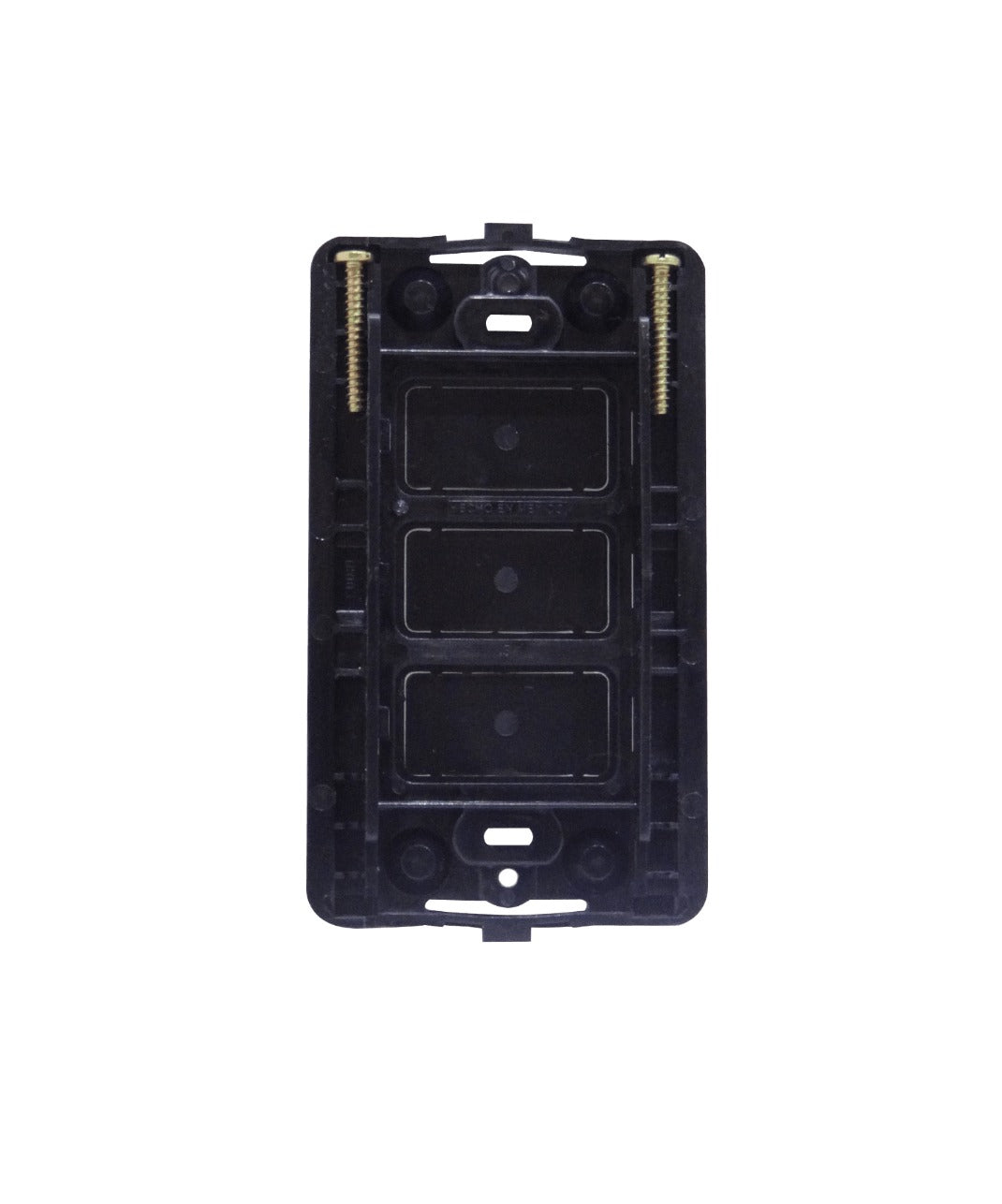 EBS503R BTICINO SOPORTE PLASTICO 3 PUESTOS MODULOS MAGIC