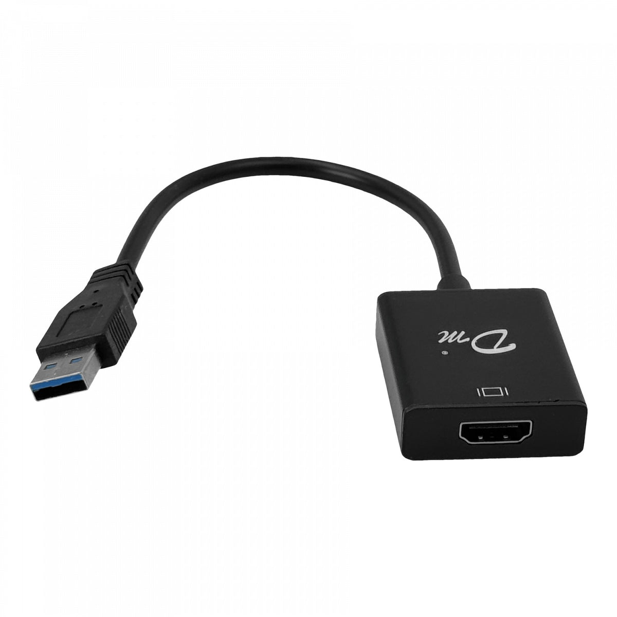 USB-HDMI USB-A-Macho USB3.0 HDMI-Hembra Adaptador Cable 10cm solo-PC 1080p