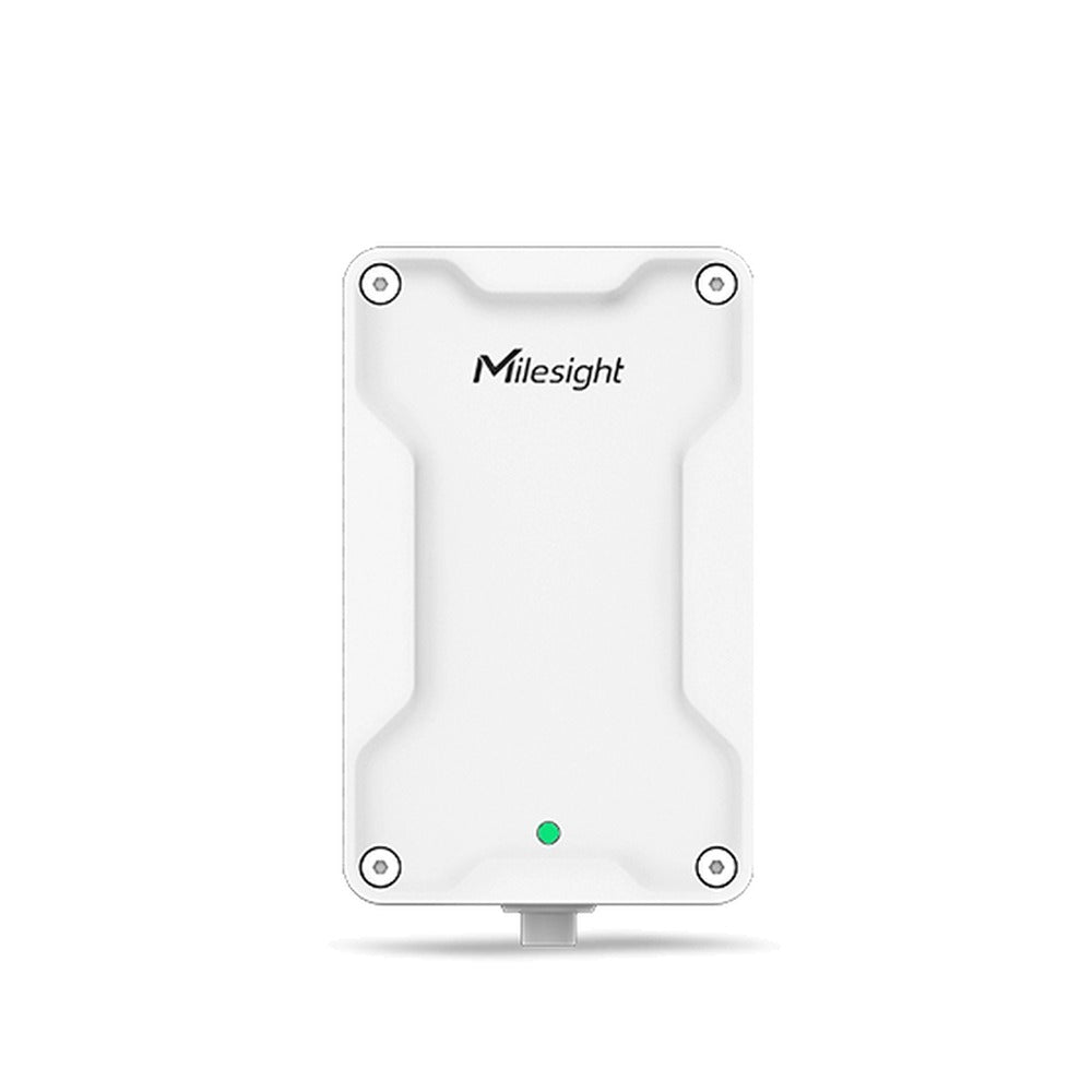 Sistema de energía continua industrial Milesight UPS01-M12 – Dispositivo IoT con batería de 2000mAh y clasificación IP67