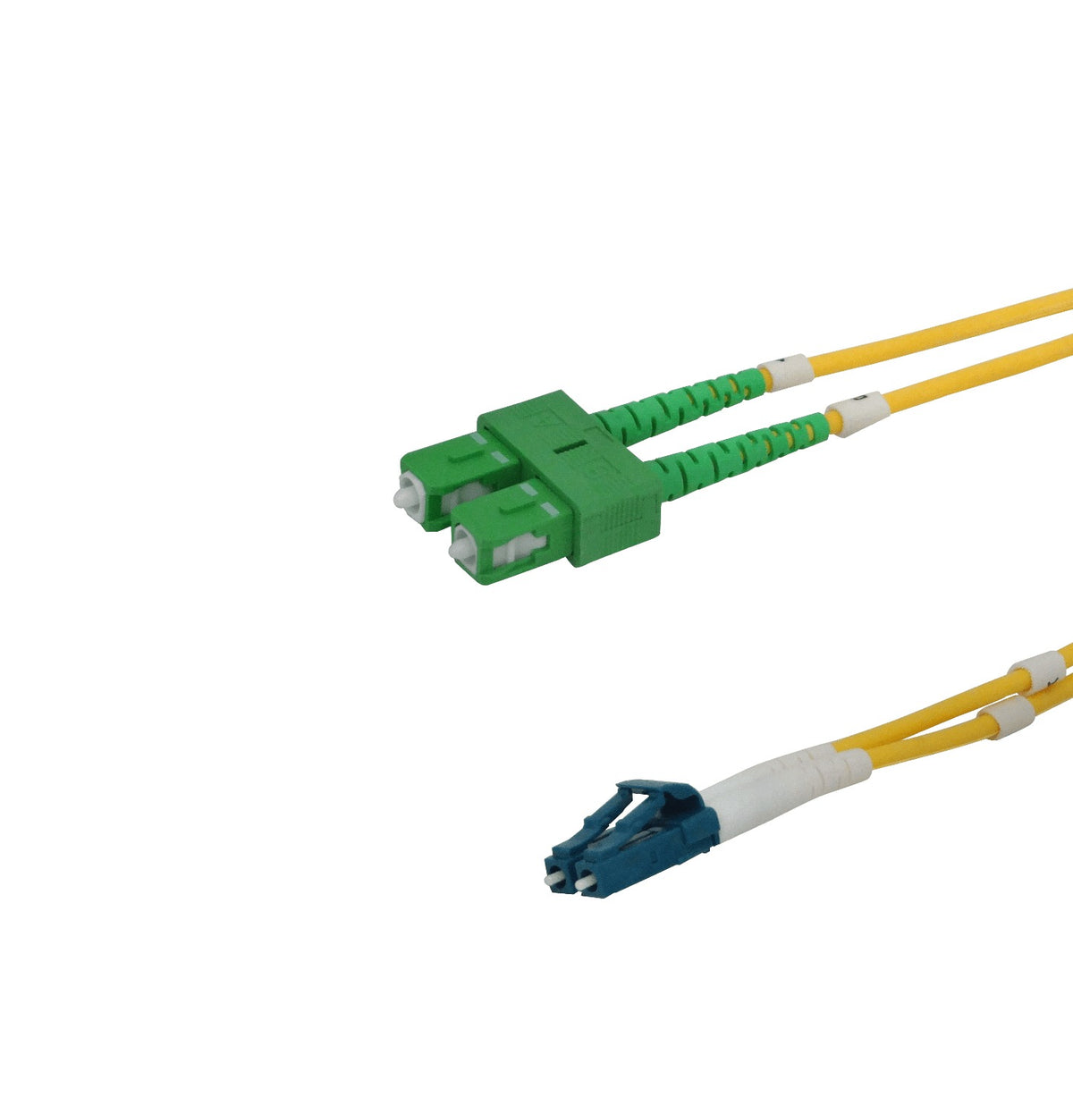 JFSAL3. 3m SC/APC-LC/UPC Monomodo SM Dúplex Latiguillo Cable Fibra 9/125um 3mm