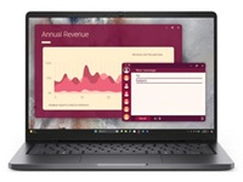 DELL Pro 14 PC14250 Intel Core Ultra 5 225U Portátil 35,6 cm (14") Full HD+ 16 GB DDR5-SDRAM 512 GB SSD Wi-Fi 6E (802.11ax) Windows 11 Pro Español Negro