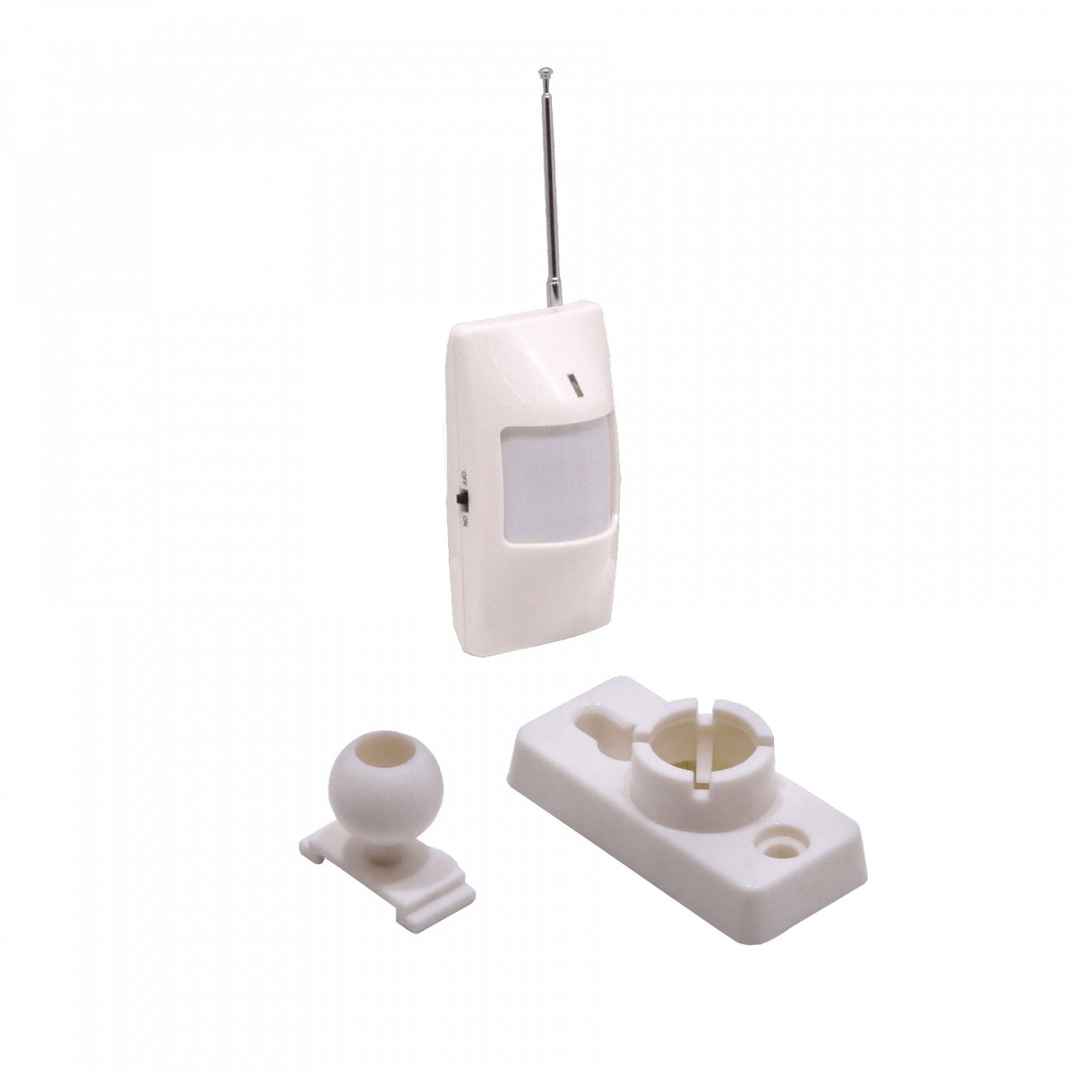 MOV-2 PIR doble inalámbrico incl/Batería9V Detector de Movimiento 107x58x41mm 110º 2-12mt