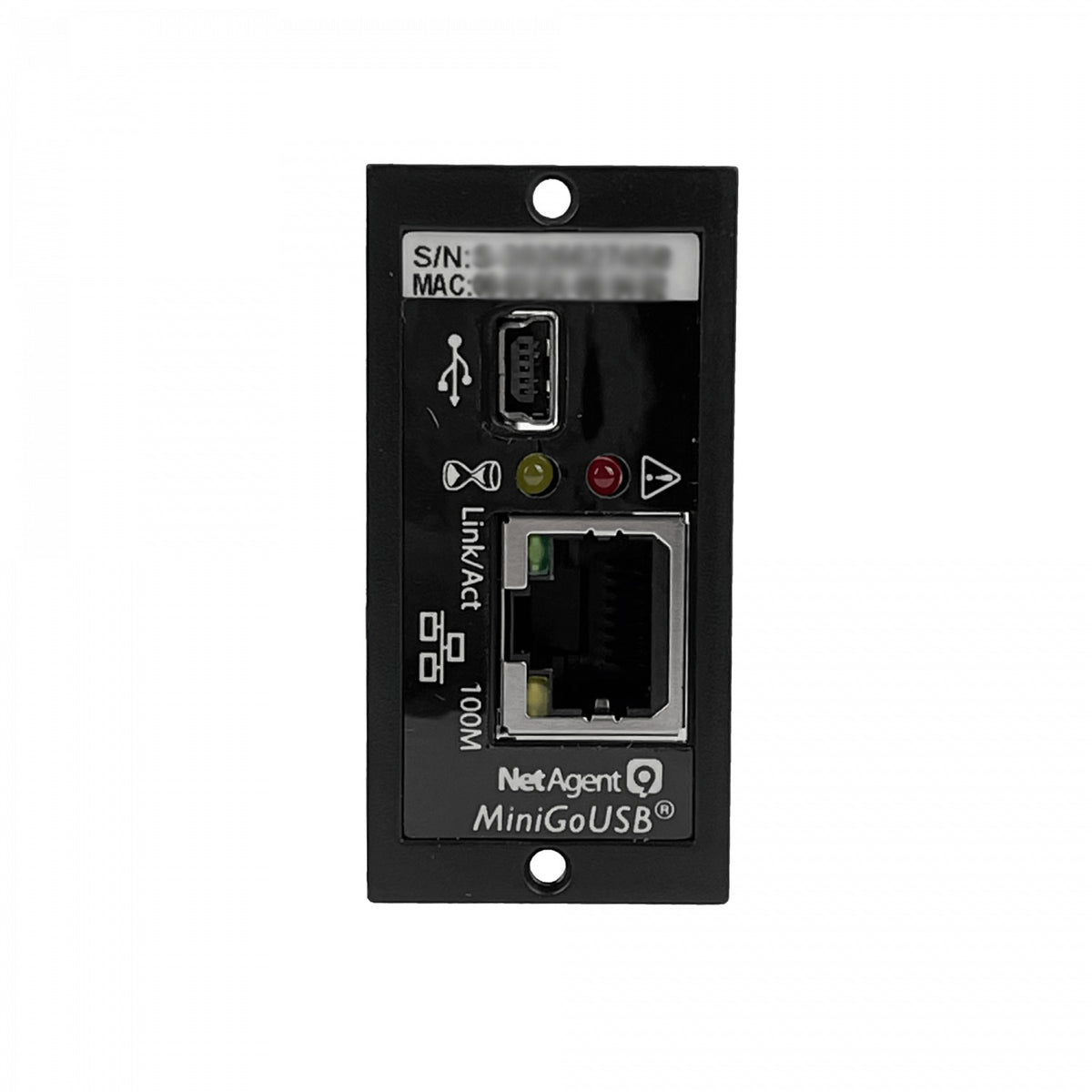 SNMP-13 ENERSAFE Tarjeta de Gestión SNMP Monofásica para ESOLT-E 1-40KVA IP 1-100 USB-Mini