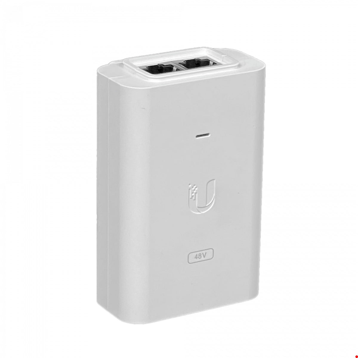 POE-48-24W-G-LIQ REACONDICIONADO UBIQUITI Velocidad Gigabit PoE 48V 24W 2-RJ45 220VAC UBI-POE-48-5G req-CaB