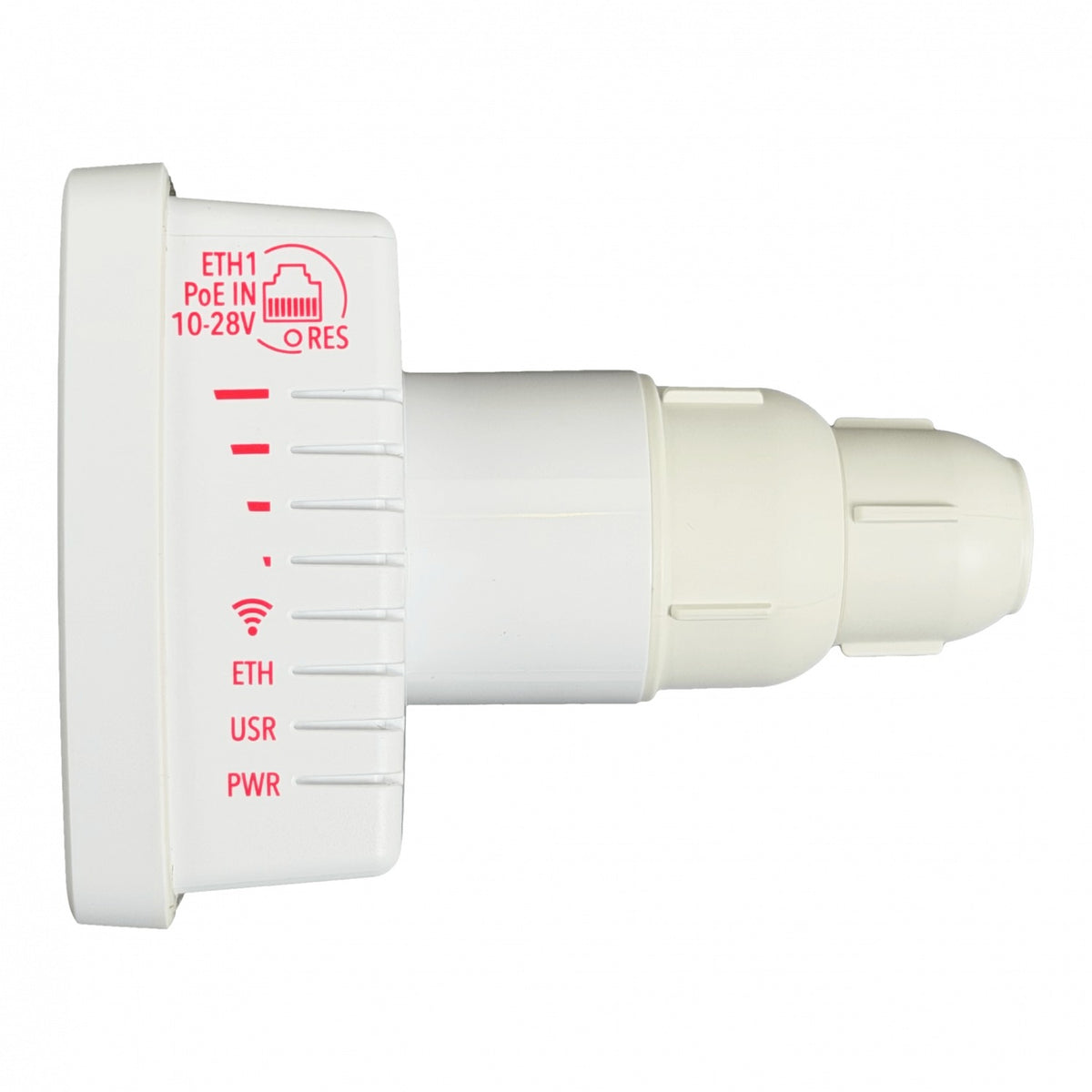 LDF-5 MIKROTIK Antena Parabólica 5GHz 9dBi 17° 25dBm Capa 3 1x100Mbps PoE-24V incluido para Plato DirecTV-40mm