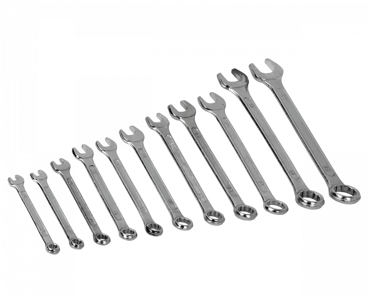 DADOS-F Maletín individual 6mm-19mm Set de puntas hexagonales y de vaso 11 unidades