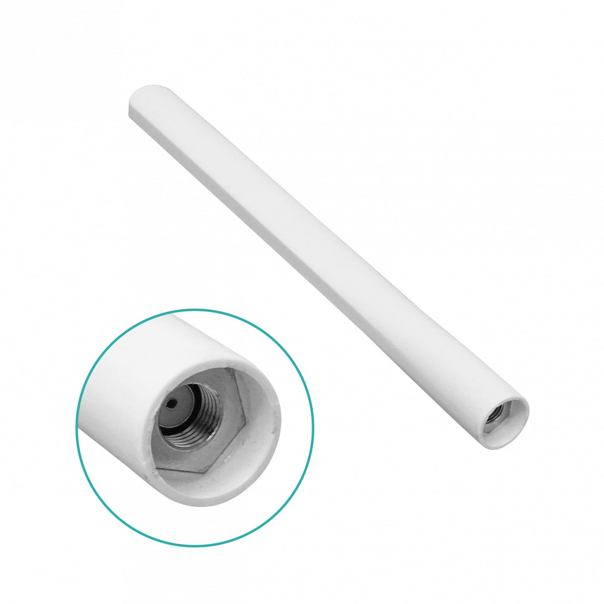 ANT-2405 Antena Omnidireccional Exterior 5dBi 2,4GHz 2,3-2,7GHz 7º RPSMA-M 14x150mm Negra