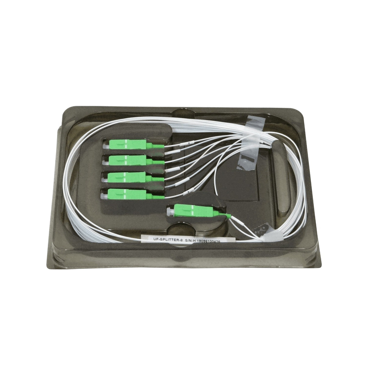 UF-SPLITTER-8. Interfaz de usuario 1x8 SC/APC Repartidor PLC para GPON 3 m 150+150 cm 0,9 mm 1260-1650 nm UBIQUITI