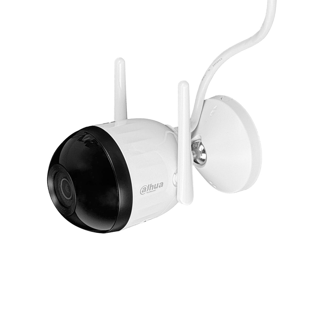 F4CN-LED. DAHUA 4 Megapíxeles lente 2,8mm Inalámbrico 2,4GHz Ranura MicroSD IP67 1-100 Iluminación infrarroja 30 metros incluye fuente 12Vdc 0280B