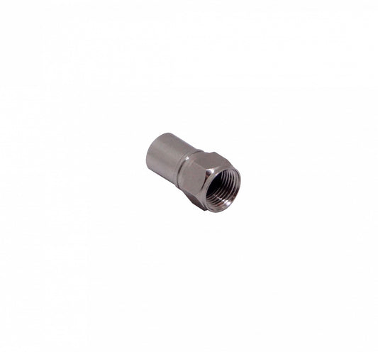 JVI Conector F Macho de Compresión Tipo Cónico para Cable Coaxial RG-6
