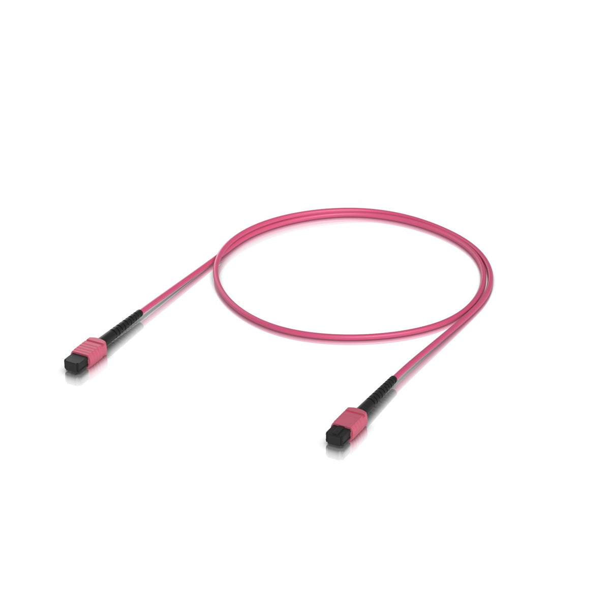 JF4MM1U UI Cable de Fibra Óptica 1m MPO-MPO 12 Hilos Tipo-B OM4 Multimodo MM Latiguillo LSZH UACC-OFC-MA-MPMP-1M UBIQUITI