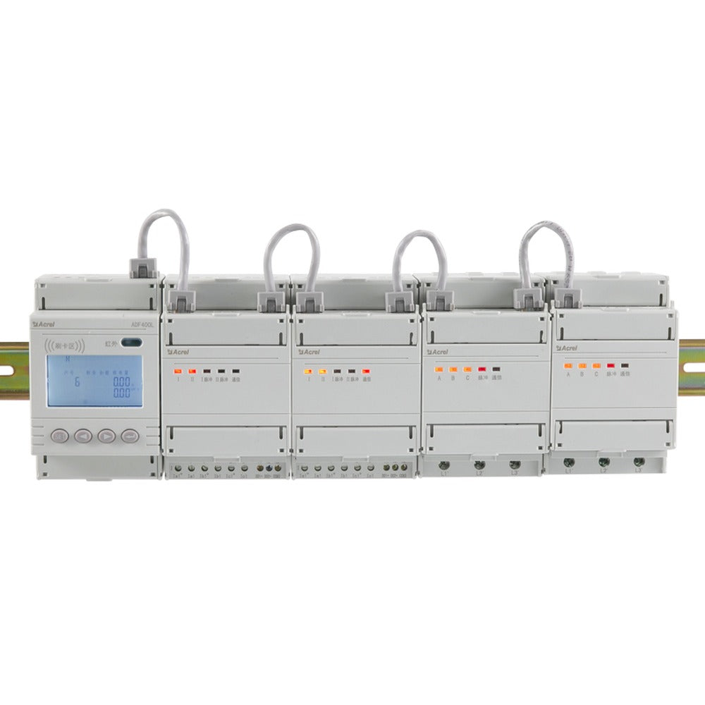 Medidor de energía prepago multicircuitos ADF400L
