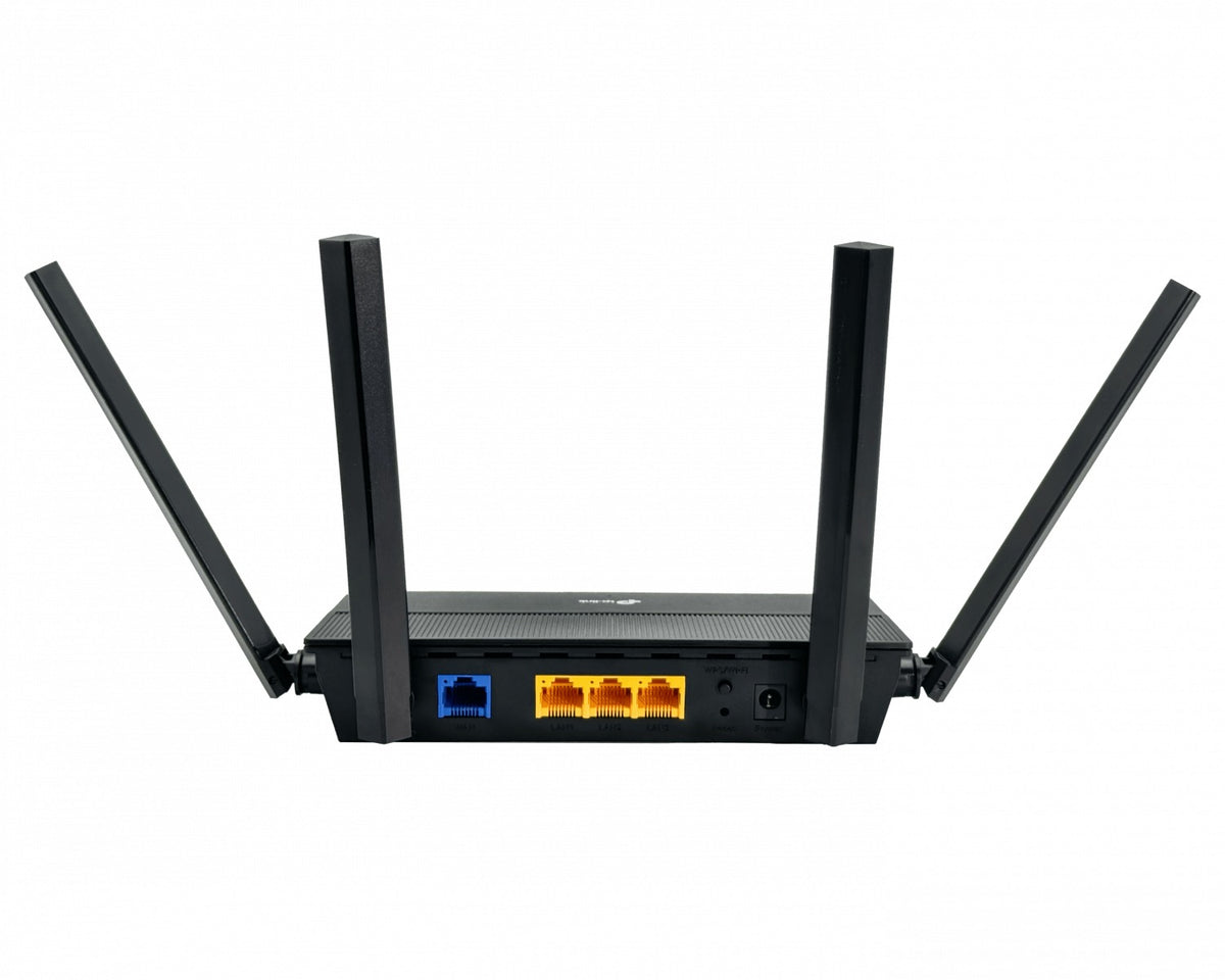 EX141 TP-LINK Sistema WiFi6 Mesh AX1500 Doble Banda 5GHz+2.4GHz 1201+300Mbps 4 antenas 3 puertos LAN 1 puerto WAN