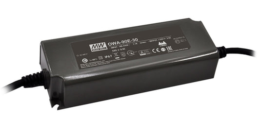 Adaptador AC-DC a prueba de humedad enchufe Europa-USA 90W OWA-90 - EU - Europa - 36V