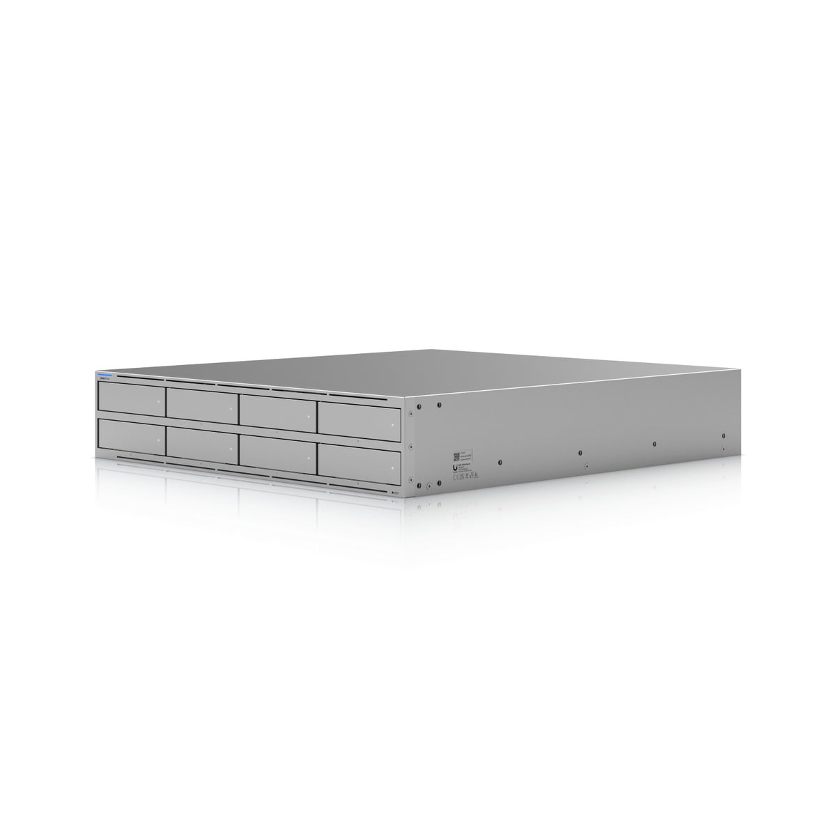 UNAS-PRO-8. Dispositivo de almacenamiento en red UI NAS de 8 bahías HD con RAID, 2 ranuras M.2, 1 puerto 10G, 2 puertos SFP+, formato 2U, incluye 2 fuentes de poder PSU-1215, UniFi Drive UNAS-PRO-8-EU de UBIQUITI