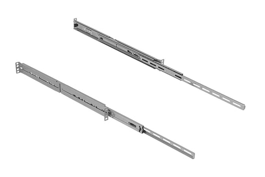 RIEL-1U. 1U Fondo-490-750mm Riel de Rack deslizable-450mm Soporta-30Kg