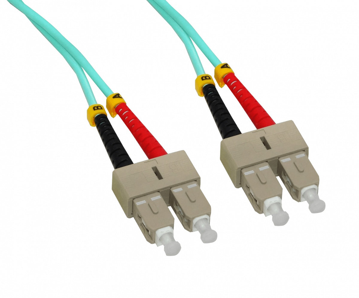 JF3CC3 3mt SC-SC OM3 MultiModo MM Duplex Jumper Fibra 3.0mm 50/125um LSZH