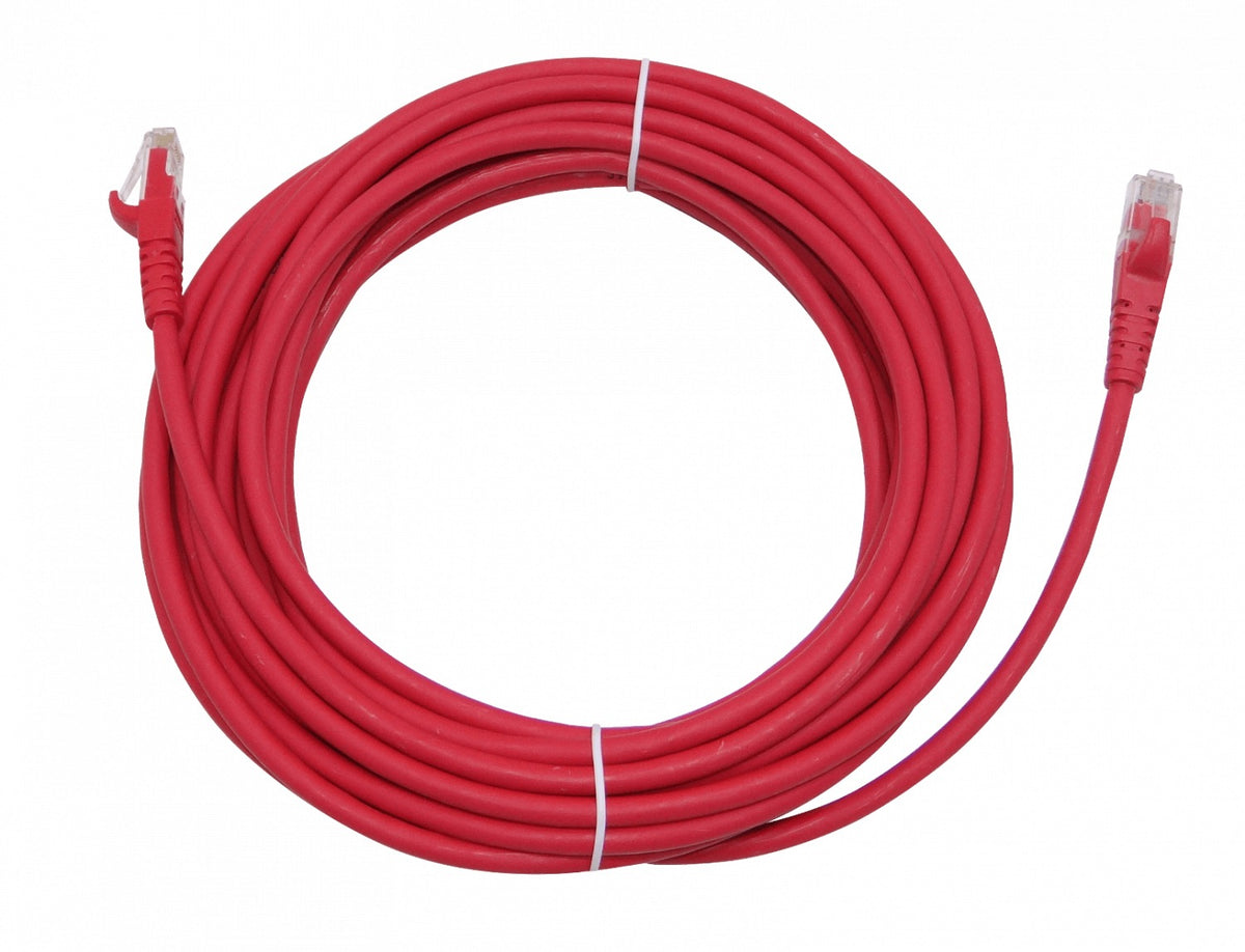 CP6CR-75L LINKMADE Cable de Red Cruzado 7,5 metros Cat6 Rojo U/UTP Latiguillo CrossOver 568A/568B