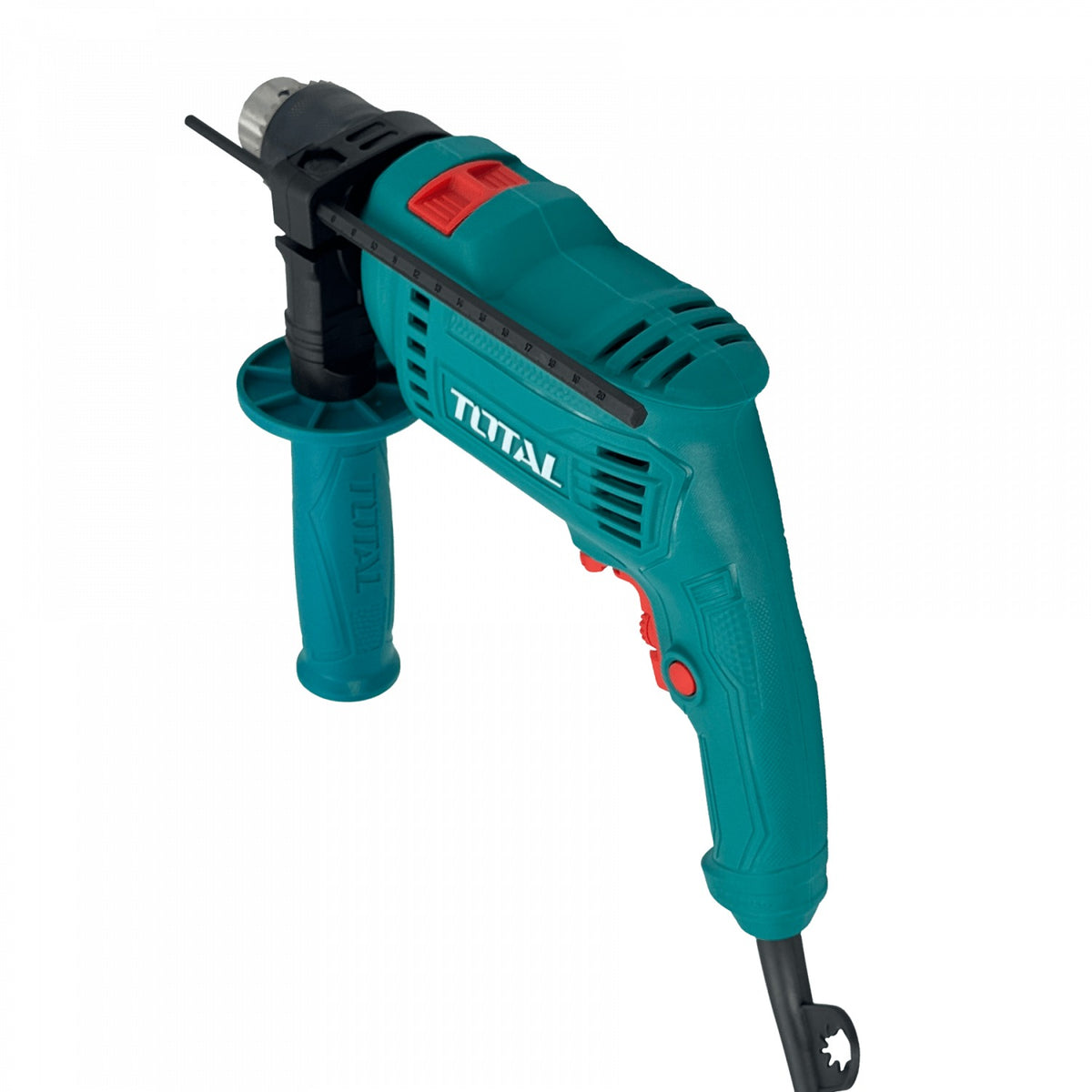 TALU-7 TOTAL 680W 240VCA 3000RPM Portabrocas-13mm Taladro Percutor TG1061356