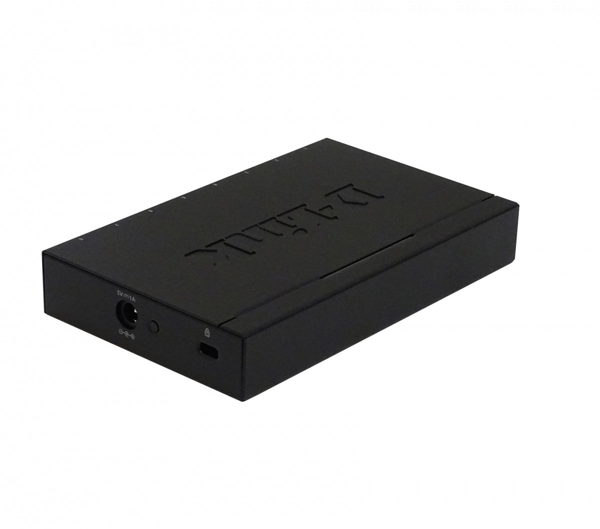 DGS-108. Conmutador D-LINK con carcasa metálica de 8 puertos a 1000 Mbps Gigabit, sin administración, no apto para bastidor, formato reducido, incluye fuente de 5V