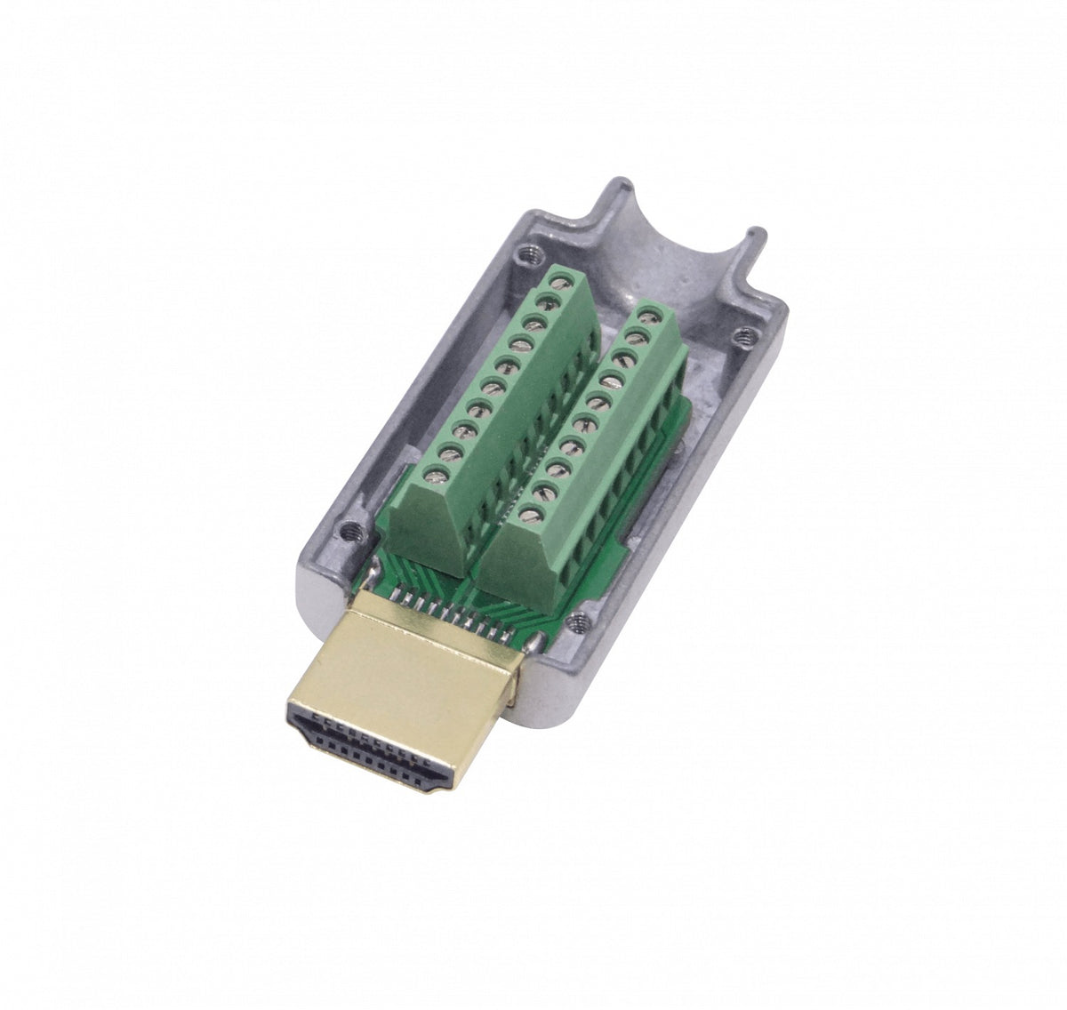 HDMI-M-T Conector Terminal HDMI Macho Volante Blindado Atornillable v2.0 Terren
