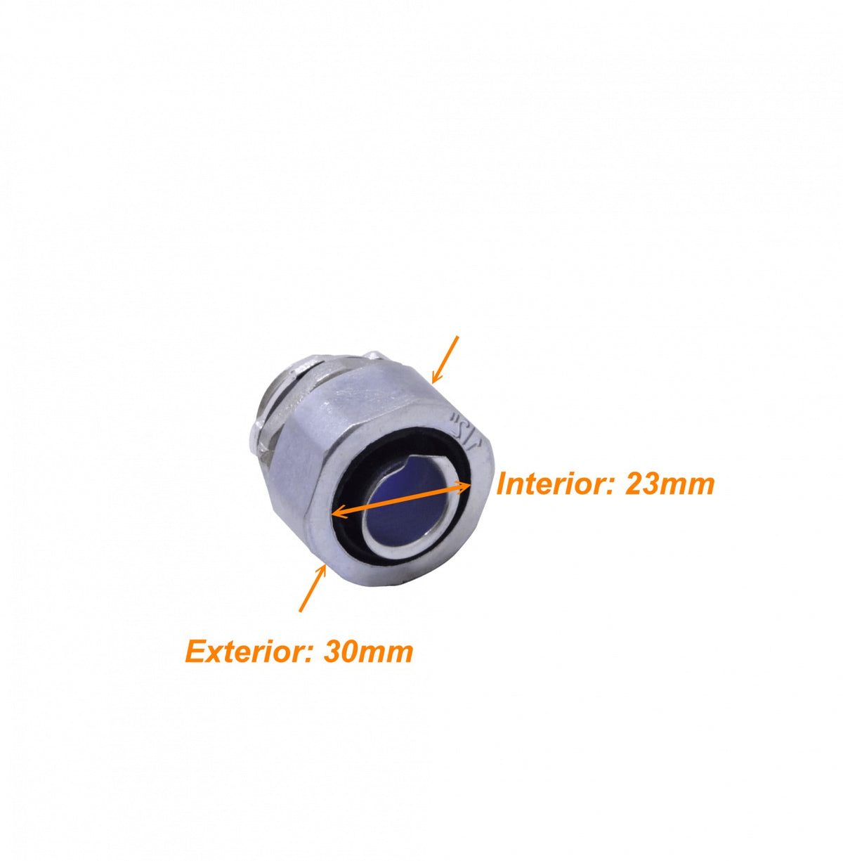 M20-SA Metalico 20mm 1/2-Pulg Prensa Estopa para Flexible Aislacion IP65