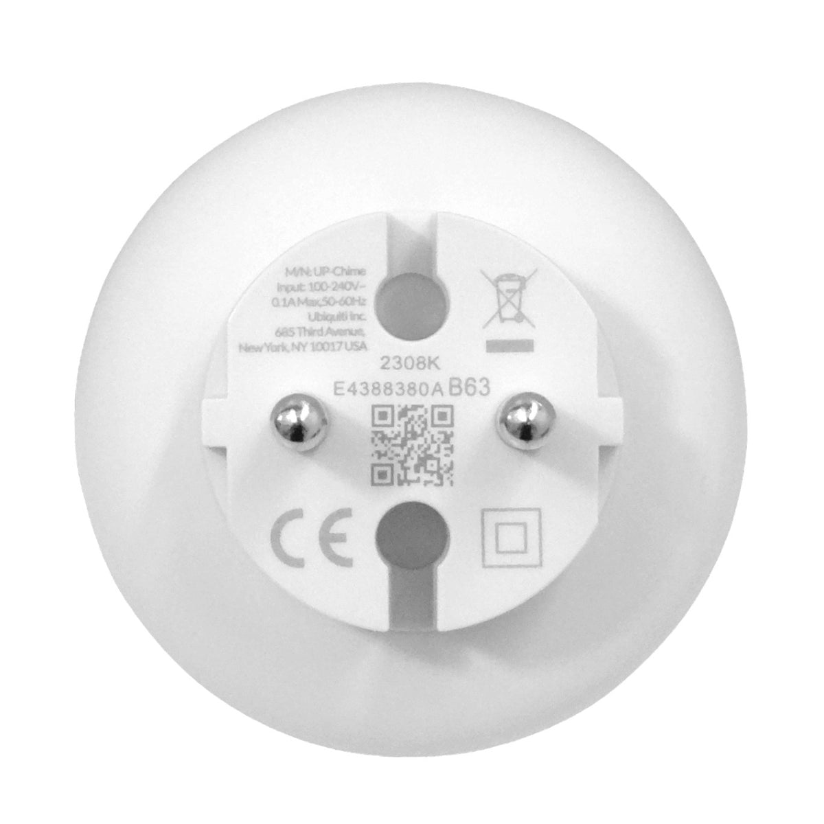 UP-CHIME. UI Timbre adicional para Doorbell Doorbell-Pro WiFi 2,4 GHz 2 dBi SMART-CHIME UBIQUITI