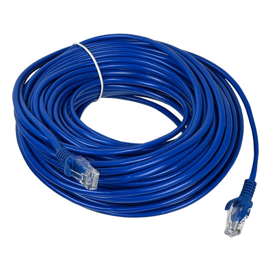 CPA-30C 30mt Azul PatchCord 1-unid CAT5E UTP CCA-Aleacion RJ45 Inyectado