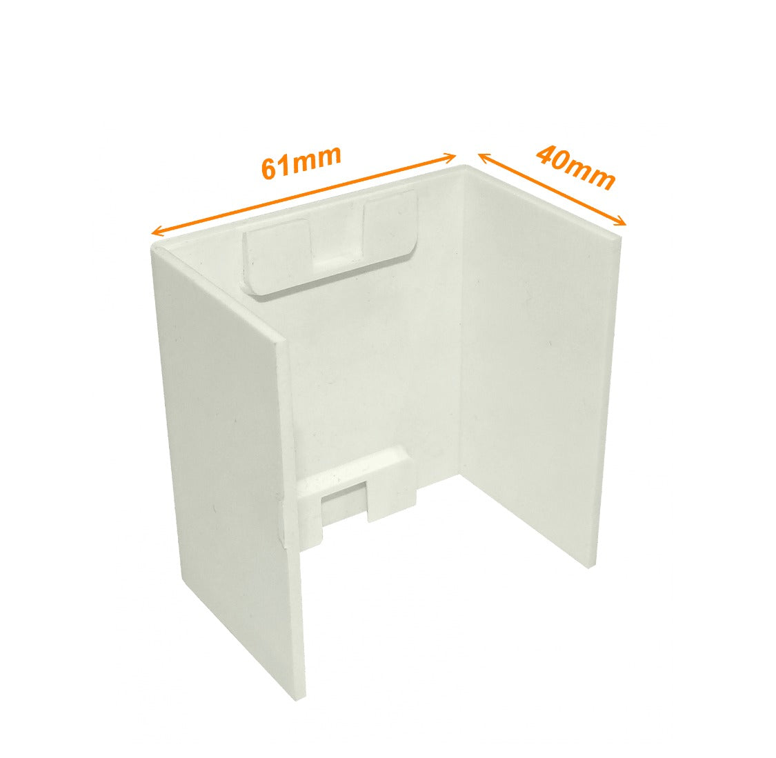 QN6U LINKCHIP Unión para Canaleta Blanca 60x40mm, Modelo CCA-6040-U, Compatible con QN6W