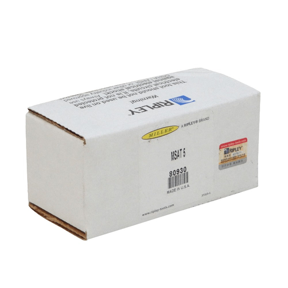 MSAT-5 RIPLEY Herramienta peladora de buffer para fibra óptica de tubo holgado, rango 1.9-3.0mm