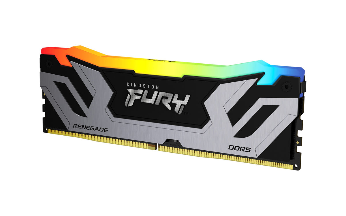 Kingston Technology FURY 48GB 8400MT/s DDR5 CL40 CUDIMM (Kit de 2) Renegade RGB Silver XMP