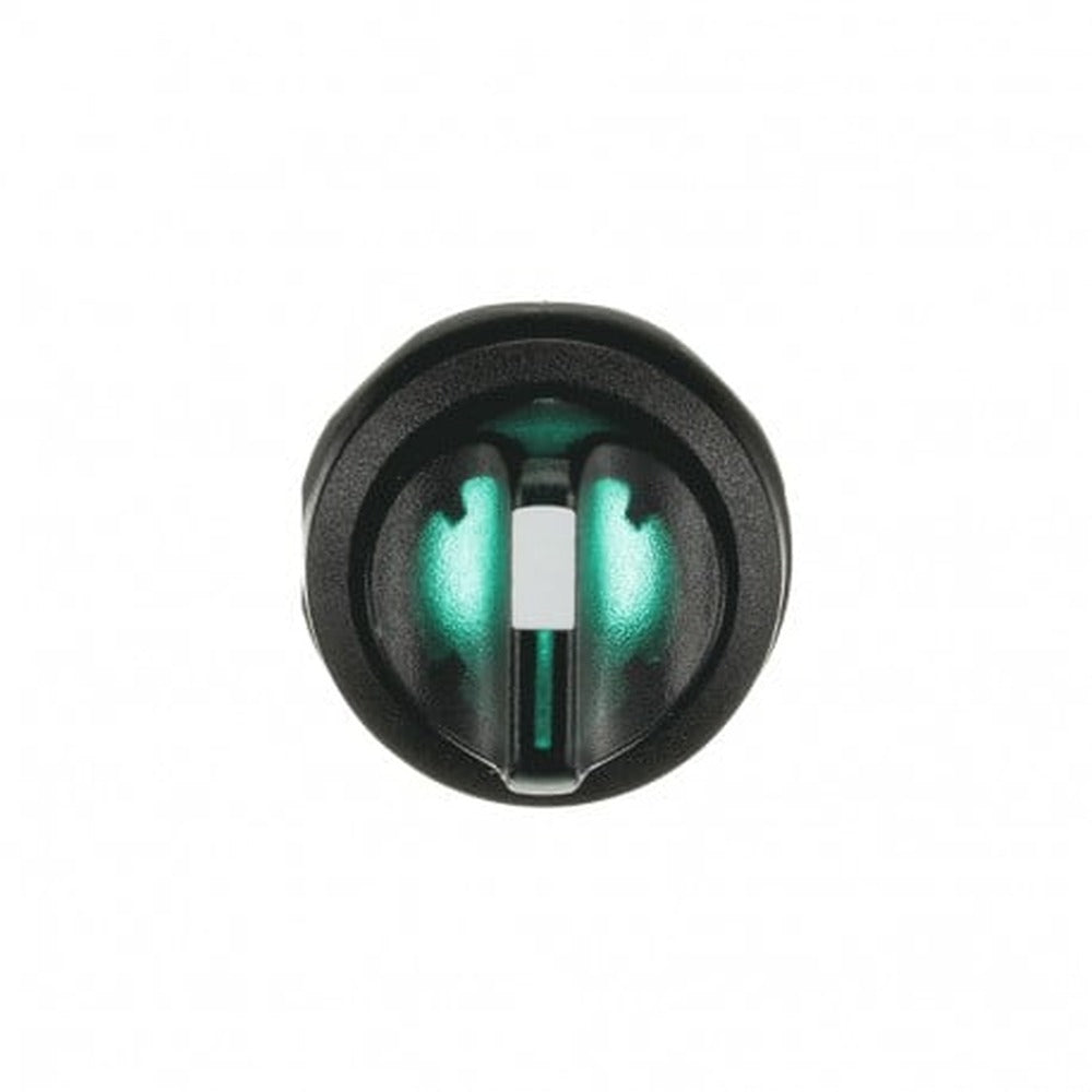 Interruptor Selector Iluminado 3 posiciones maneta corta verde ABB M3SS1-11G 1SFA611210R1102