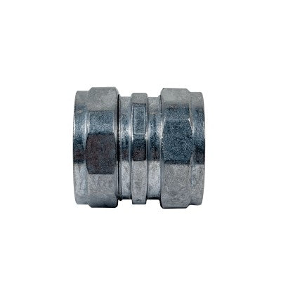 EMT32-UC Acoplamiento de compresión de 32 mm en acero galvanizado para tubería conduit EMT de 32,0 mm vista 2