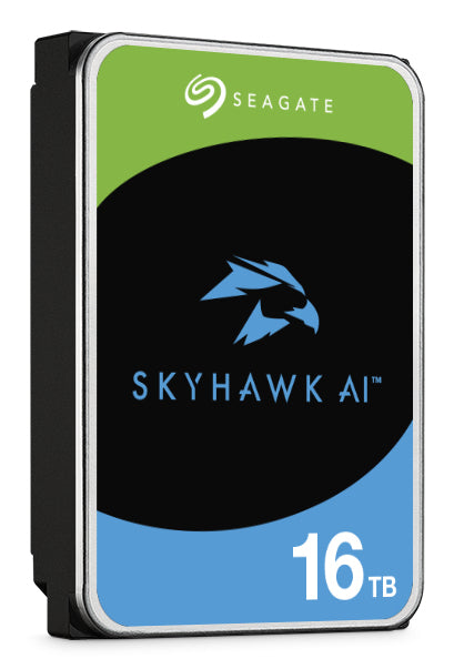 Seagate SkyHawk AI disco duro interno 16 TB 7200 RPM 512 MB 3.5" Serial ATA III