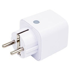 Enchufe inteligente con medición de energía 13A Matter, Wi-Fi y Bluetooth - Negro