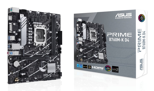 ASUS Placa Madre PRIME B760M-K D4