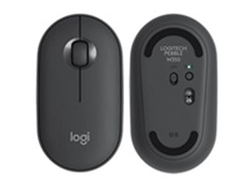 Logitech Mouse Bluetooth Pebble Mouse 2 M350s Grafito