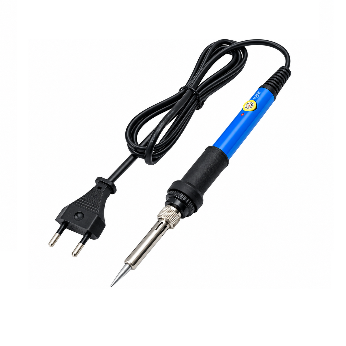 Soldador de estaño con control de temperatura ajustable de 200 a 450 °C y potencia de 60 W