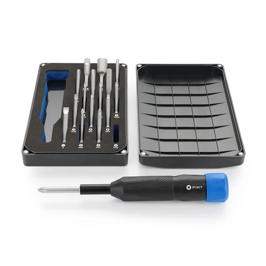 Set de Herramientas iFixit Megalodon Driver Kit – Destornillador Profesional con 16 Puntas Extendidas